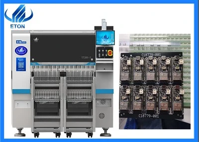 SMT efficiente a doppia linea con funzione shuttle interna Soluzione di linea SMT